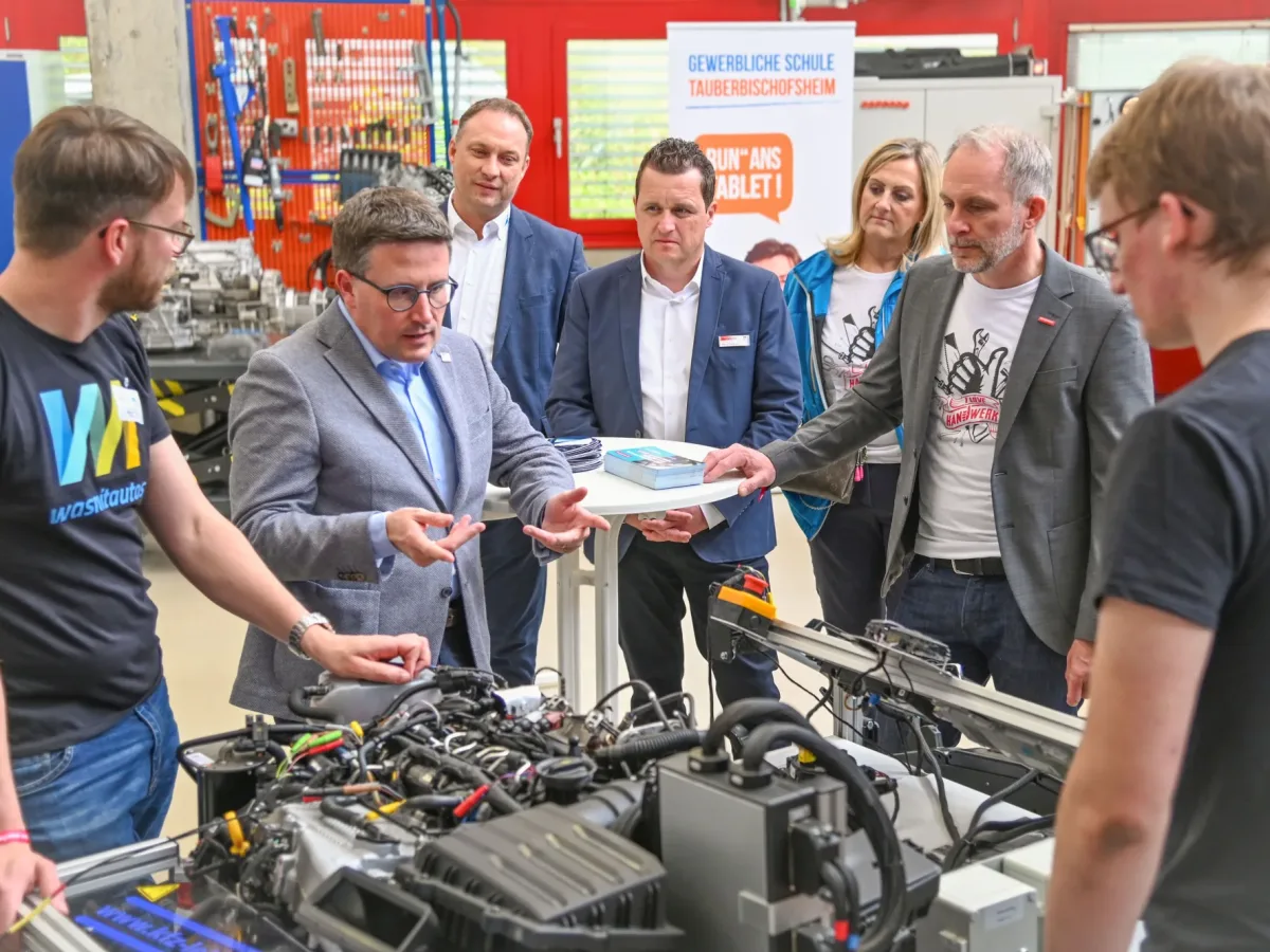 HANDWERKSTATT – live erleben an der Gewerblichen Schule TBB